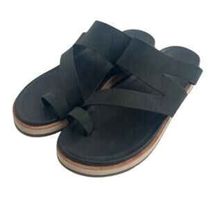 Merrell Juno Wrap Nubuck Sandal - Black - 9